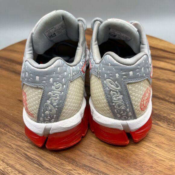 Asics Gel Quantum 180 5 TR Womens 7 Grey Low Running Jogging Shoes Sneakers EUC - Picture 4 of 8